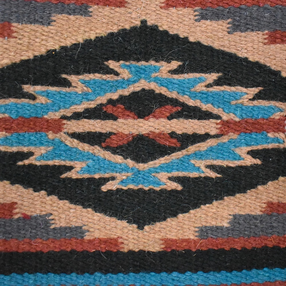 Southwest Boho Bag - Handwoven Wool Malibu Purse - Picture 6 of 8